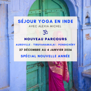 Séjour de yoga en Inde - Nouvel an 2026