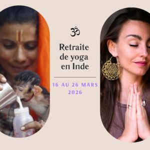 Séjour de yoga en Inde - 16 au 26 mars 2026